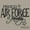 Proud Air Force Family (2) vinyl decal